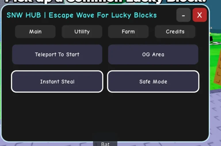Best Escape Waves for Lucky Blocks Script [Keyless]