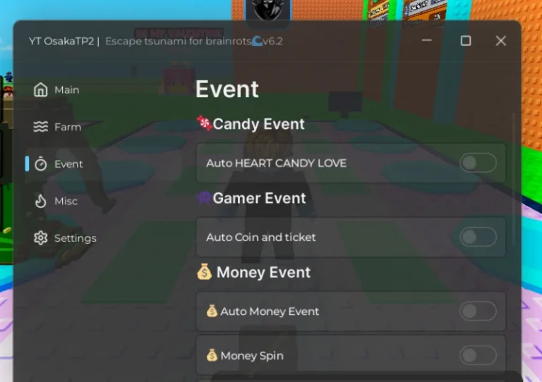 Candy Event Script